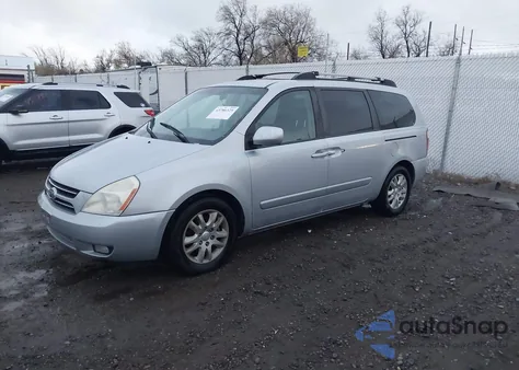 2007 Kia Sedona Ex z USA, uszkodzony, nr VIN KNDMB233476160242